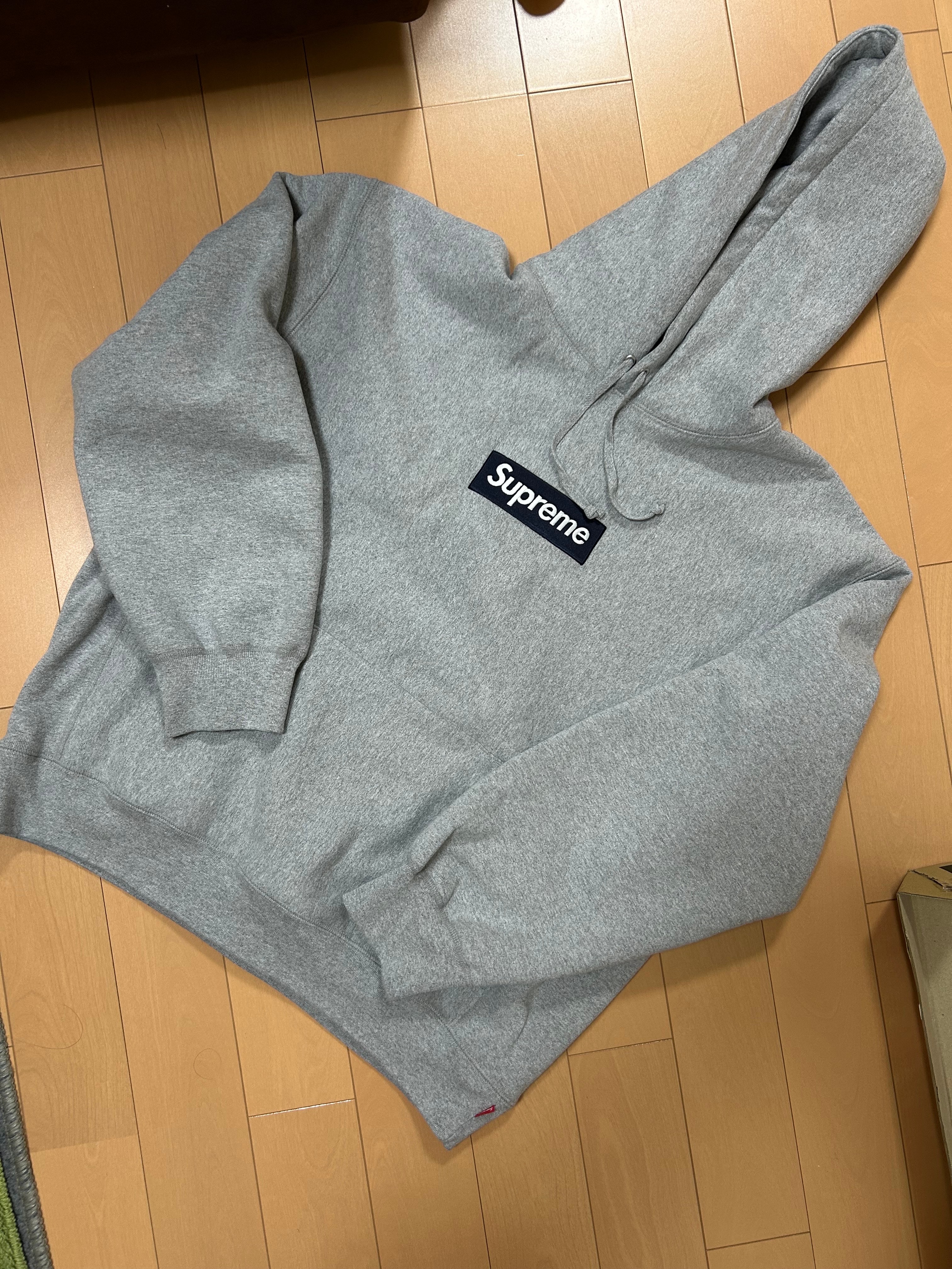 Supreme Box Logo Hooded Sweatshirt (25FW) "Heather Grey"