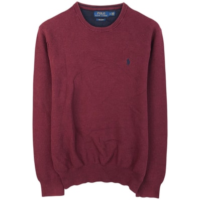 古着 ラルフローレン Ralph Lauren POLO RALPH LAUREN ピマコットンニットセーター メンズM相当/eaa619015