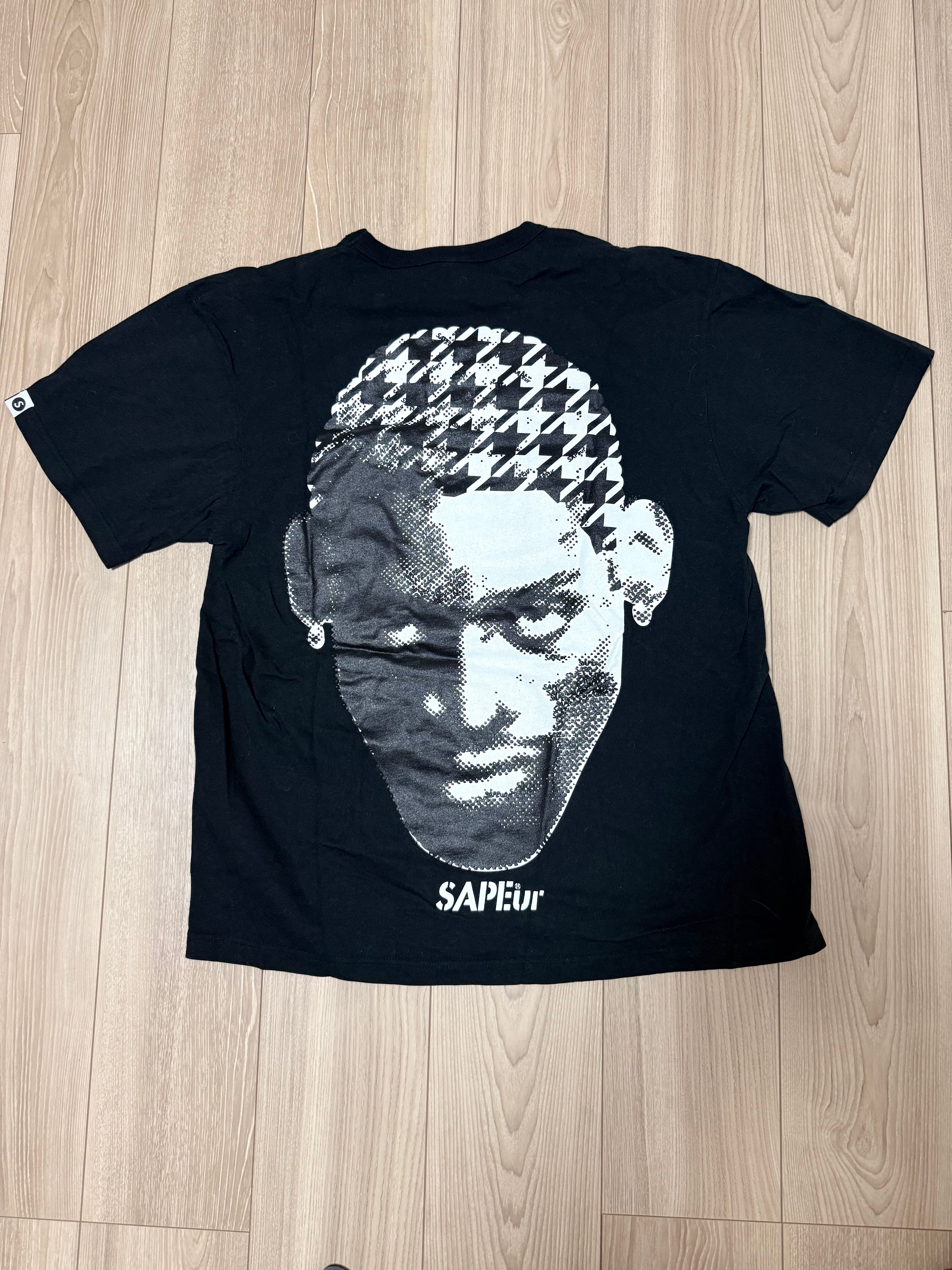 A (未使用に近い)】SAPEur x ビックリマン ロングTシャツ 白