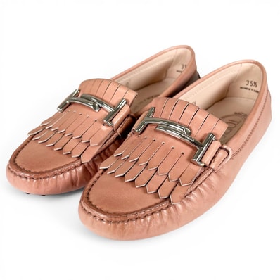 極美品 トッズ ドライビングシューズ GOMMINI FRANGIA MAXI DOPPIA T 35.5