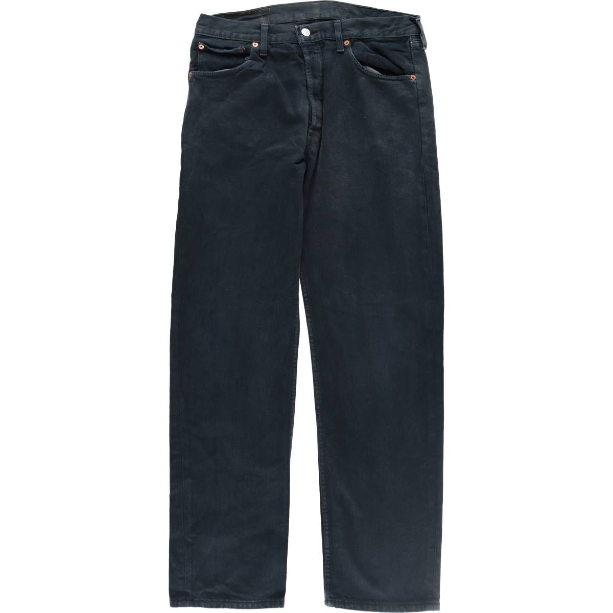 古着 リーバイス Levi's 00501-0165 ユーロモデル ブラックデニム ストレートデニムパンツ 英国製 メンズw34相当/eaa524379