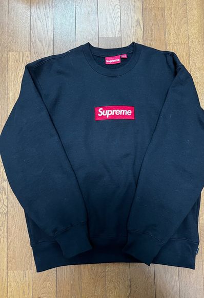 Supreme Box Logo Crewneck "Black" (22FW)