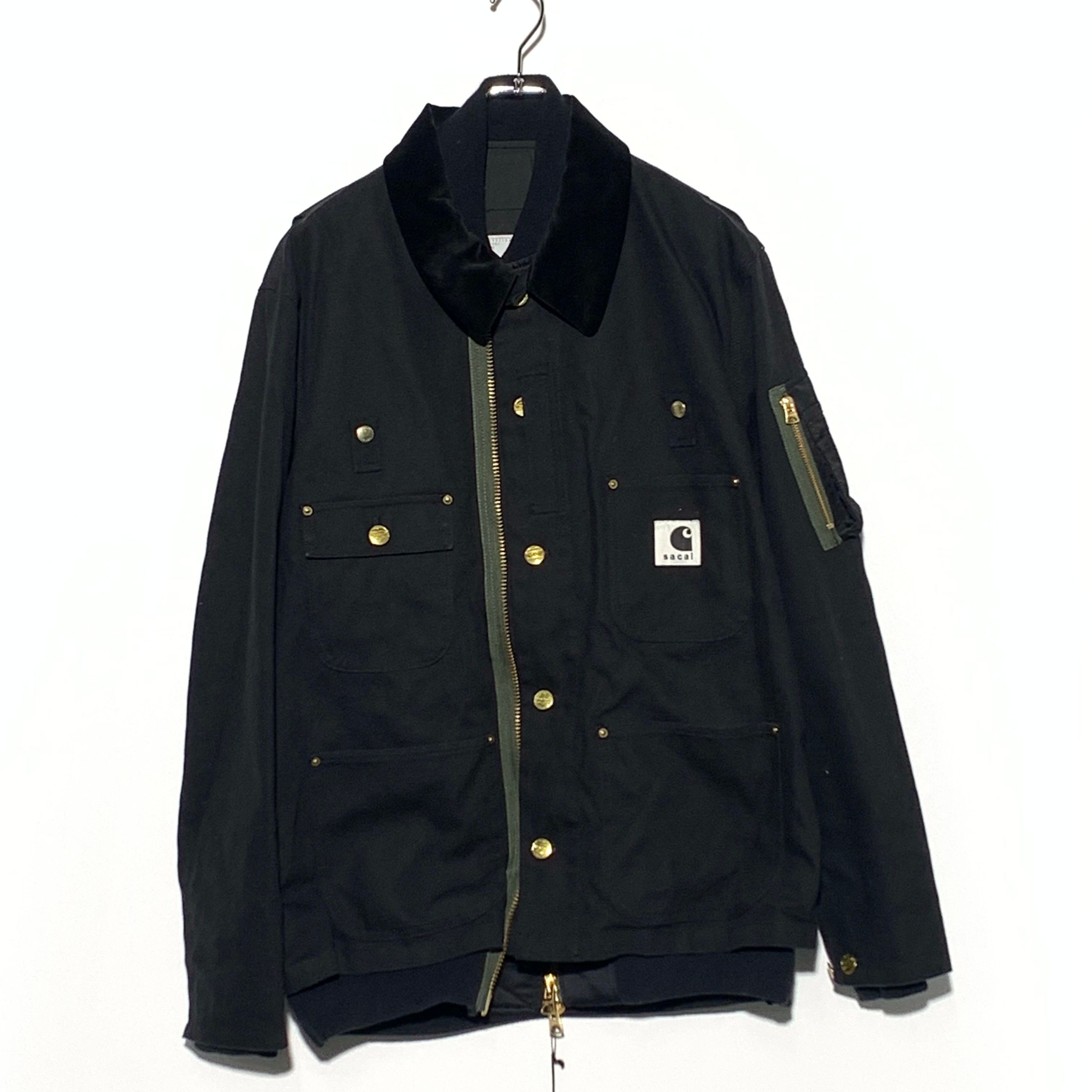 Carhartt WIP x sacai Canvas MA-1 Jacket Michigan "Black"