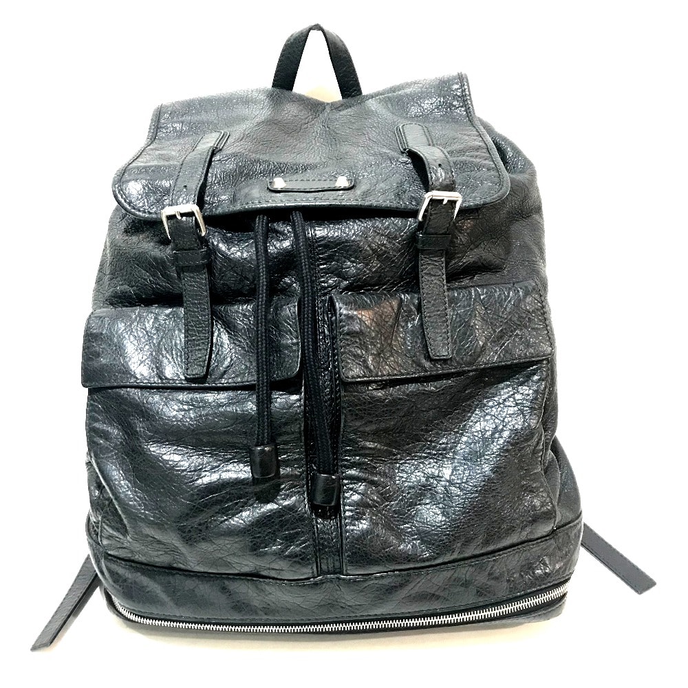 バレンシアガ BALENCIAGA リュックサック 298114 バックパック リュックサック シープスキン ブラック