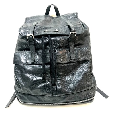 バレンシアガ BALENCIAGA リュックサック 298114 バックパック リュックサック シープスキン ブラック
