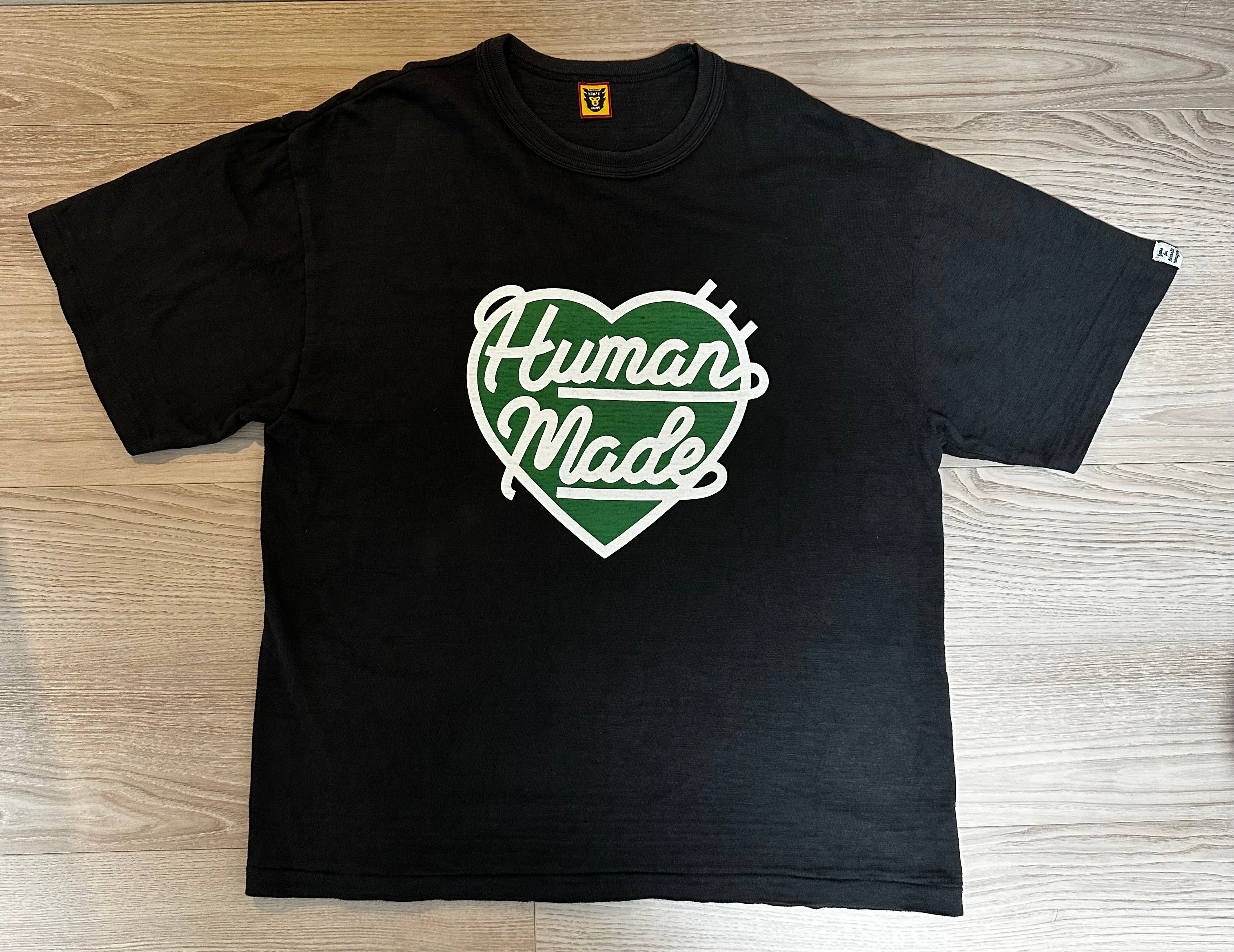 HUMAN MADE HEART T-SHIRT "Black"
