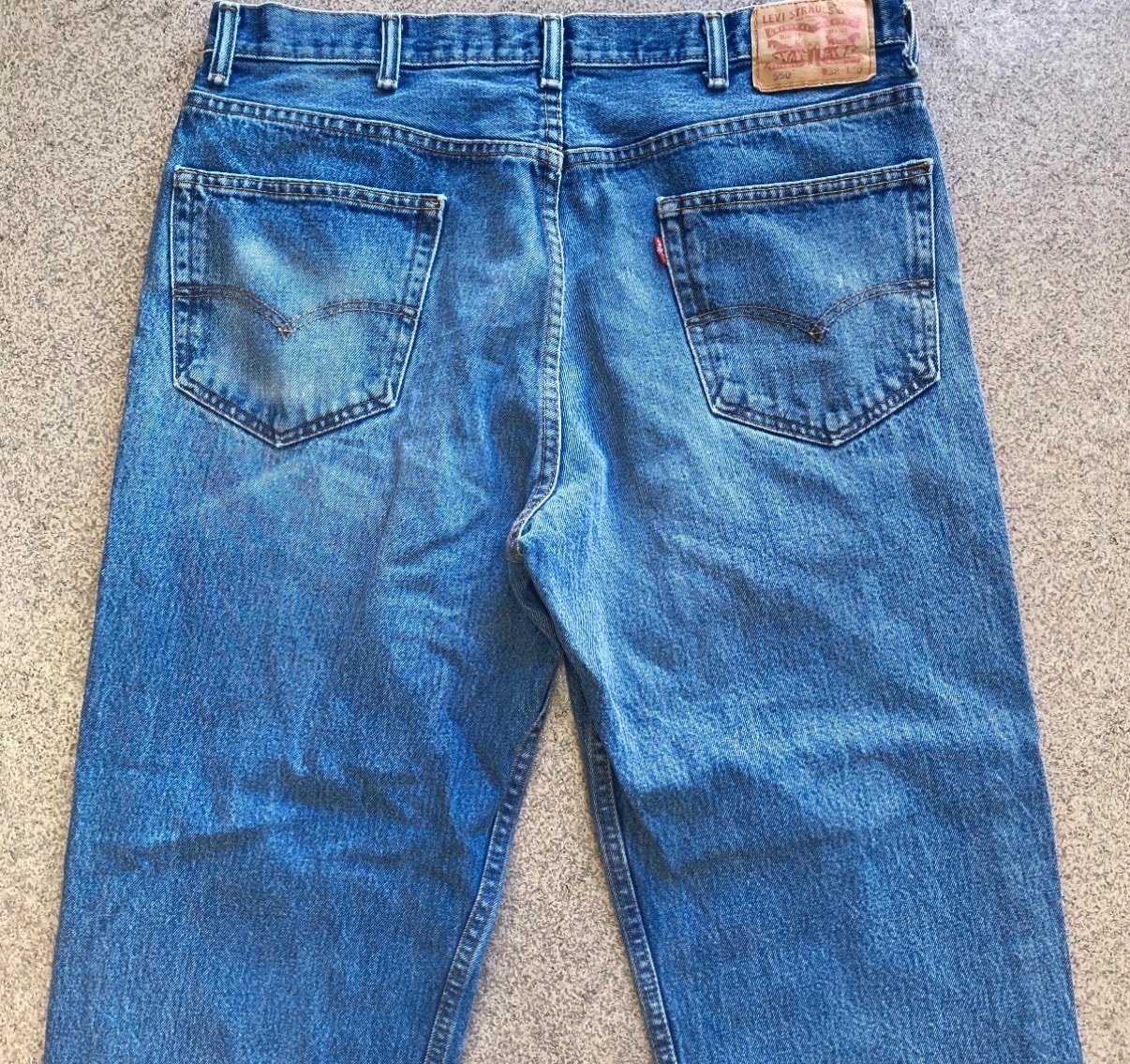 ヒゲ有00'sメキシコ製ビンテージLevi's550デニムW38L30