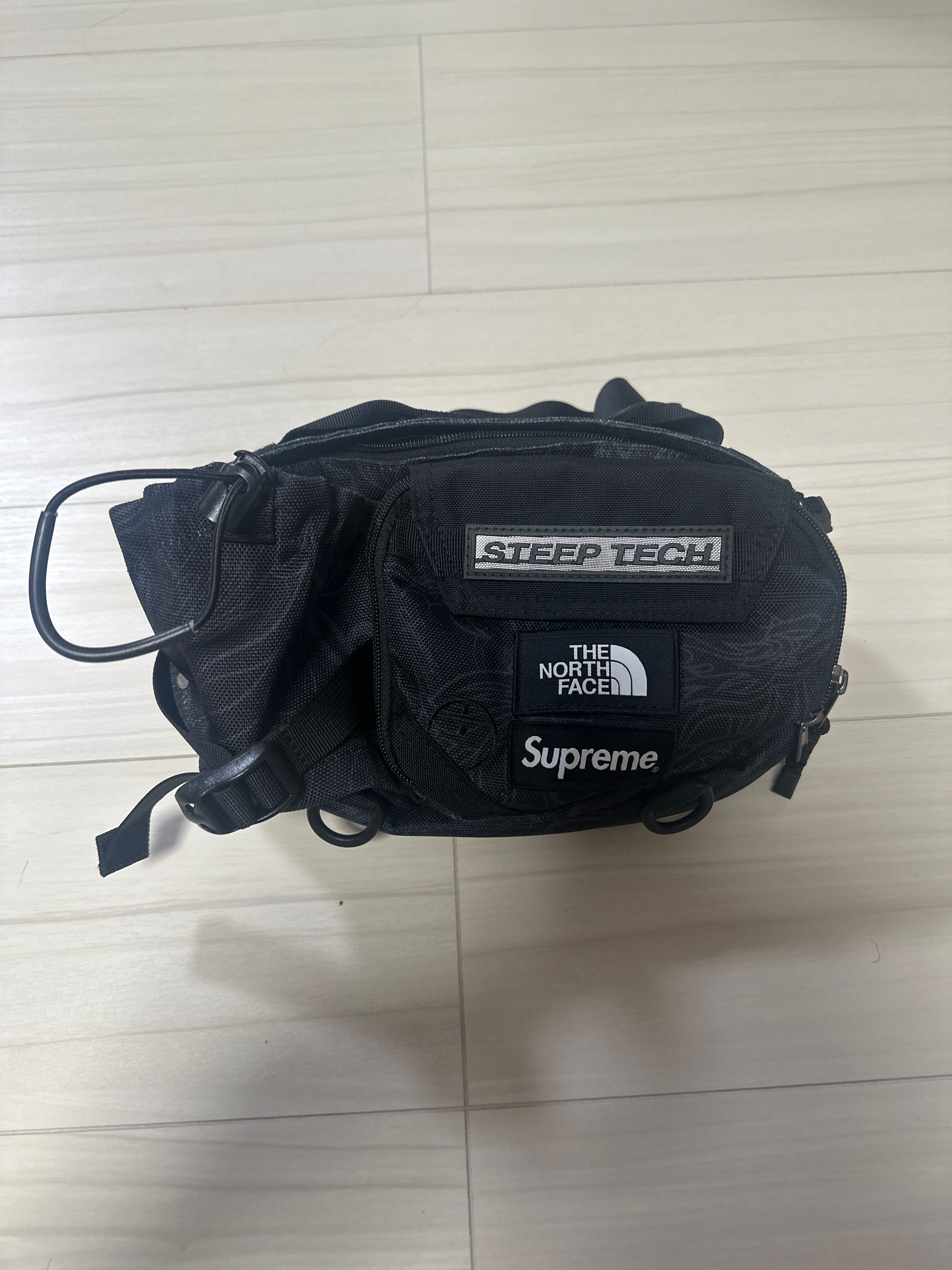 Supreme x The North Face Steep Tech Waist Bag "Black Dragon" NM82291I / NF0A82YW