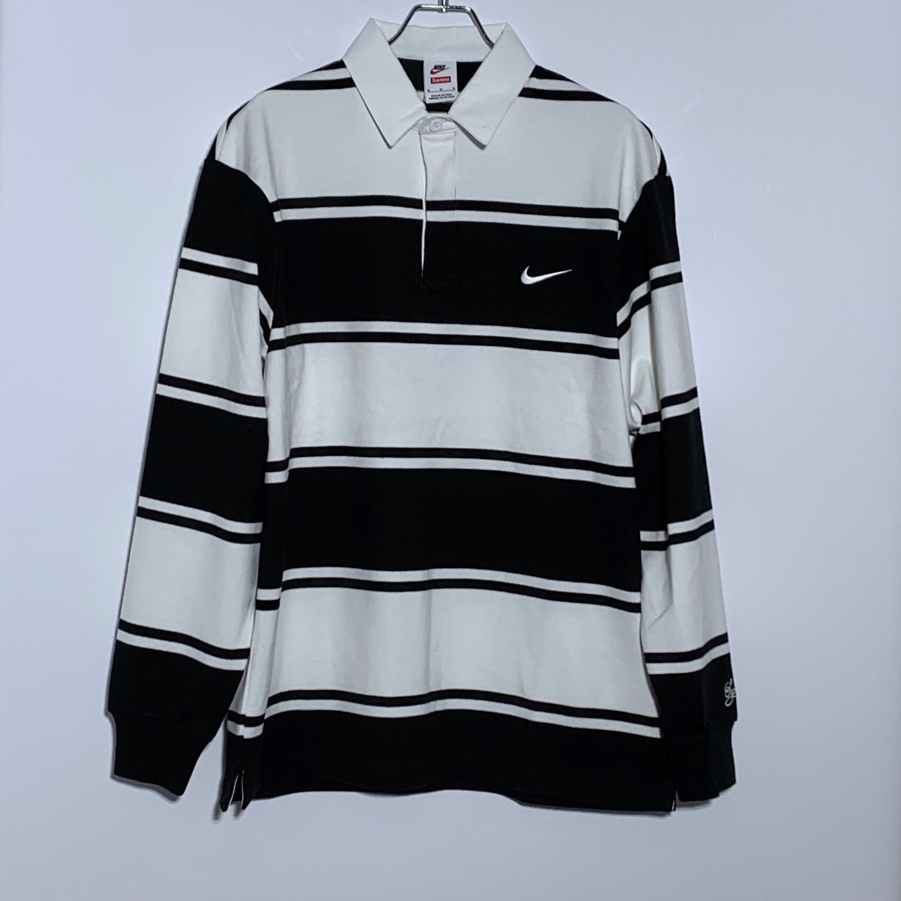 Supreme x Nike Stripe Rugby 