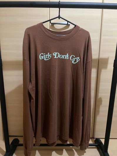 HUMAN MADE Girls Don ’t Cry Long sleeve tops "Black" / VERDY