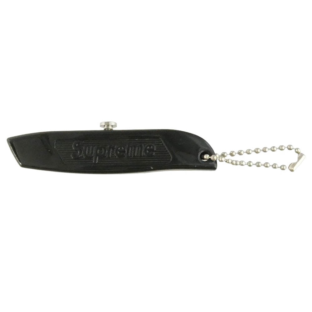 Supreme シュプリーム 15AW Utility Knife Keychain ユーティリティ ナイフ キーホルダー キーチェーン ブラック ブラック系【極上美品】【中古】