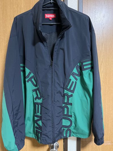 Supreme Curve Track Jacket "Black"