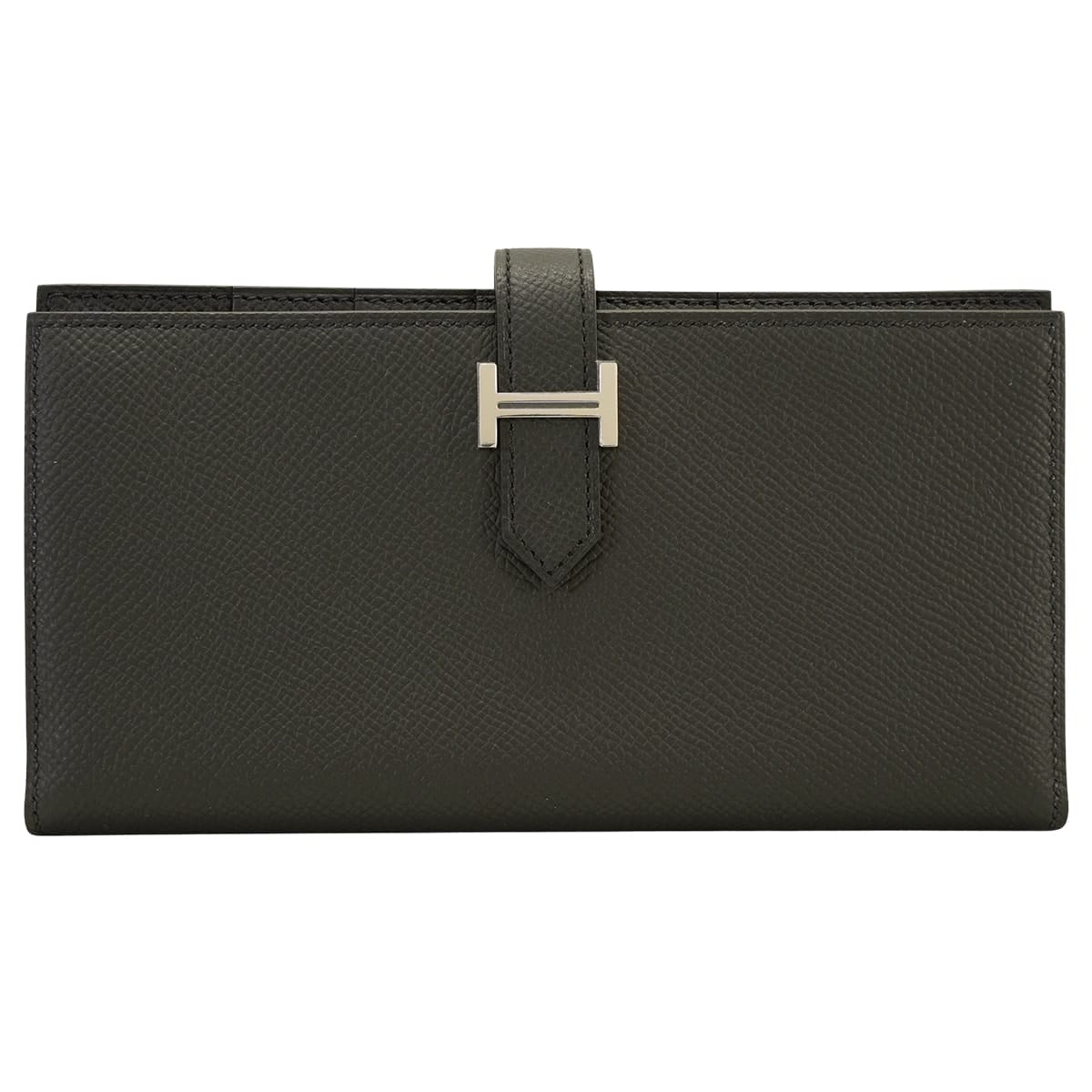 HERMES エルメス 長財布 ベアンスフレ 黒 (ブラック) エプソン シルバー金具 G刻印 新品