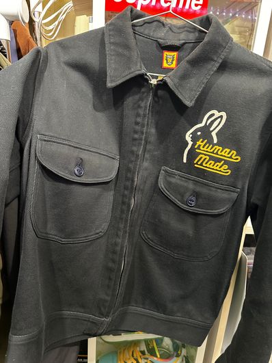 HUMAN MADE CAR CLUB JACKET ブラック・ピンク HUMAN MADE CAR CLUB JACKET ブラック・ピンク