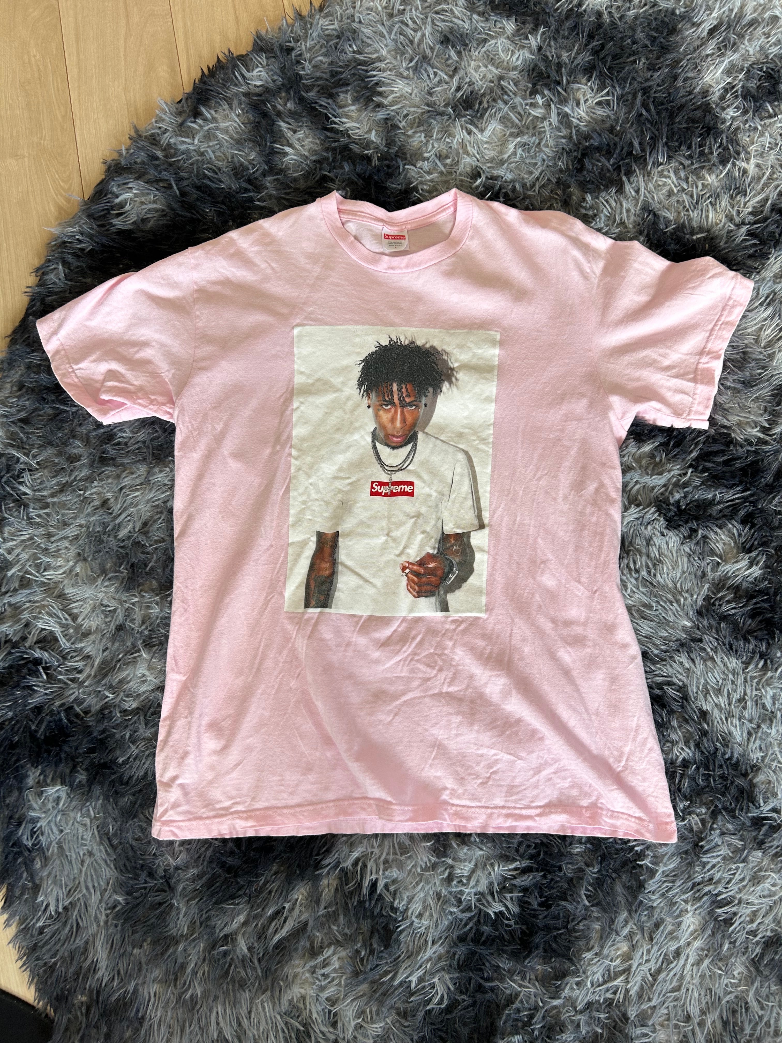 Supreme NBA Youngboy Tee "Light Pink
"