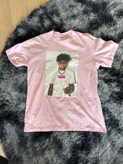 Supreme NBA Youngboy Tee "Light Pink
"