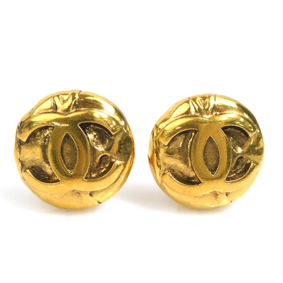 シャネル CHANEL イヤリング ココマーク メタル ゴールド レディース【中古】 e62090i