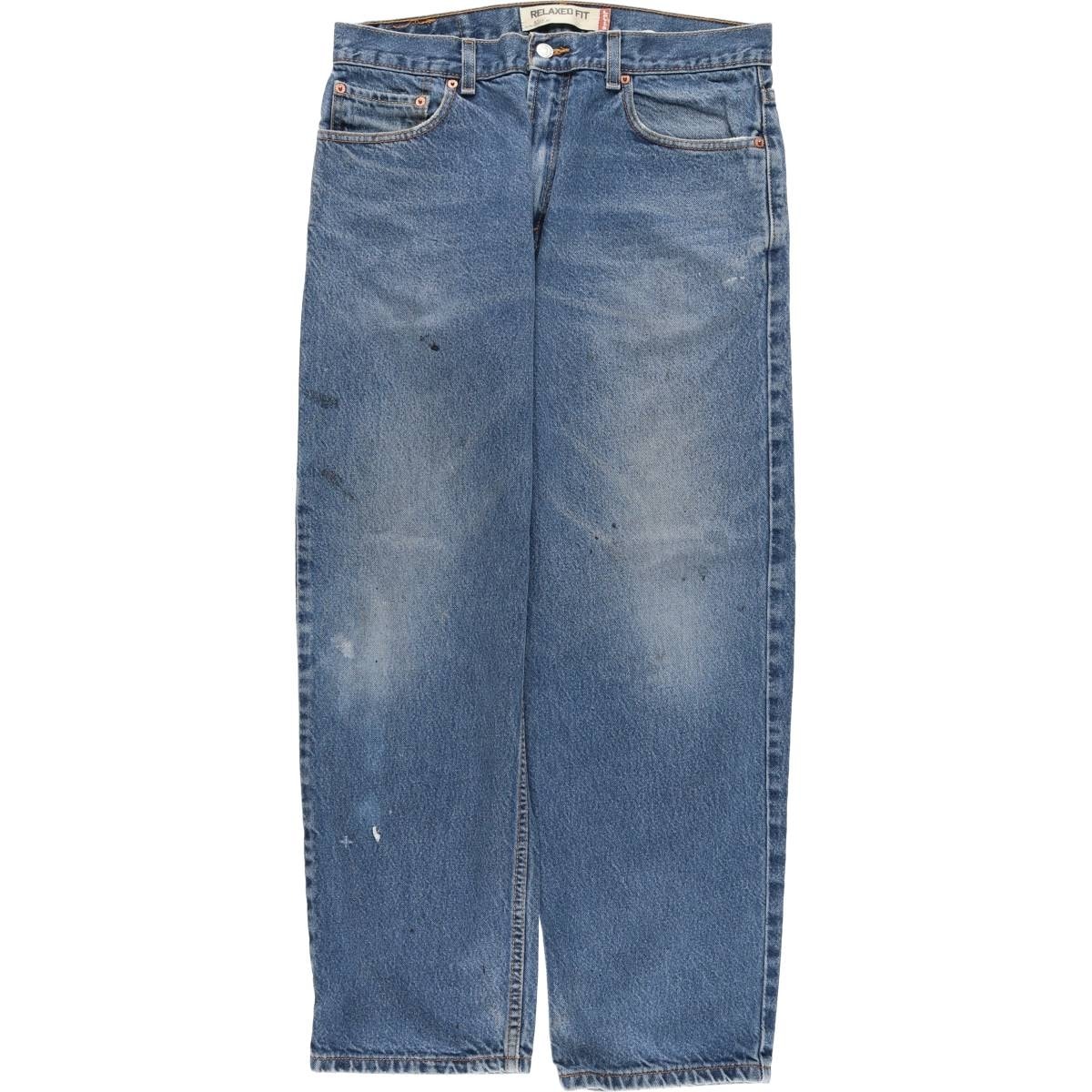 古着 リーバイス Levi's 550 RELAXED FIT テーパードデニムパンツ メンズw34相当/eaa547317