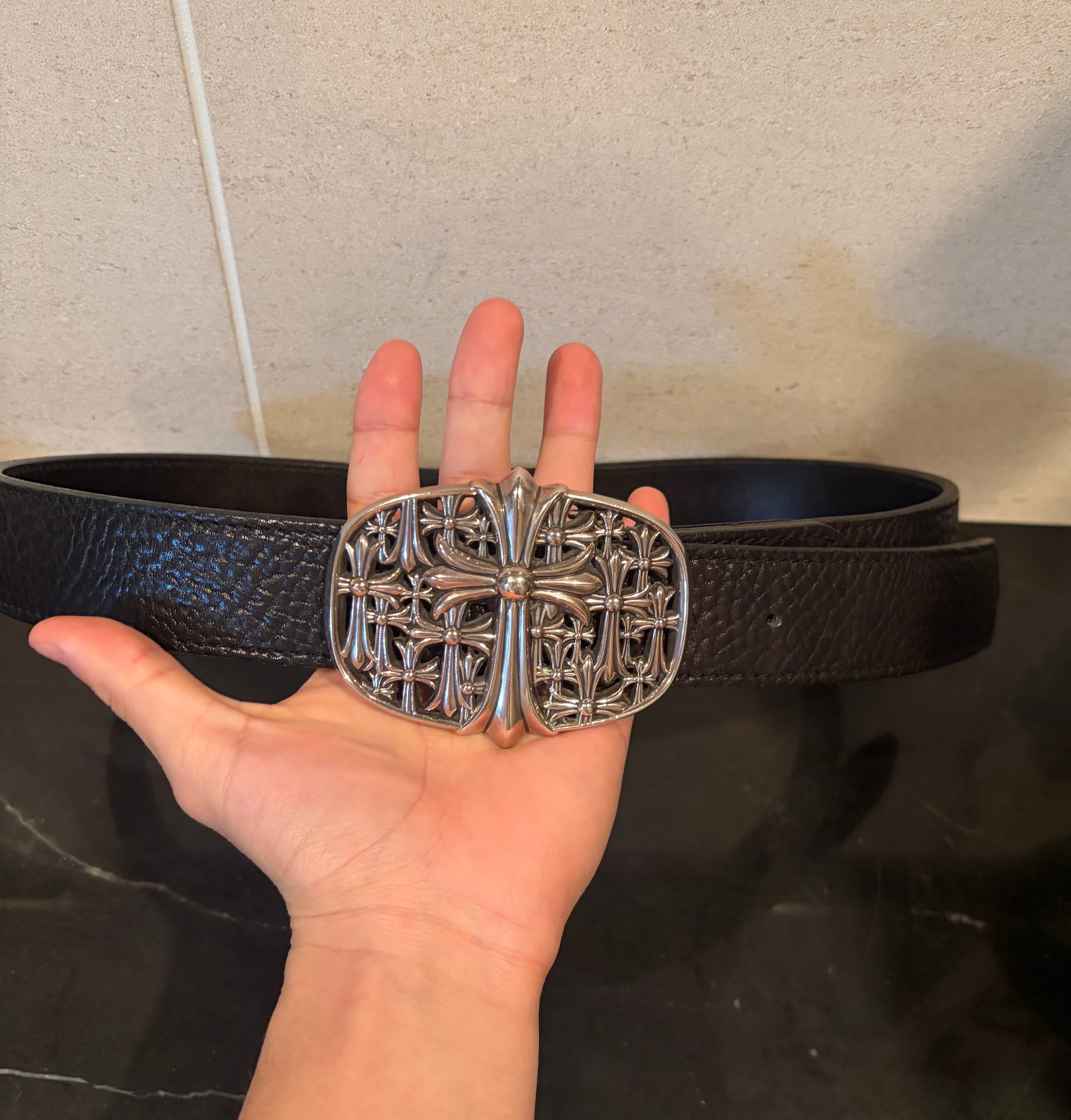 Chrome Hearts Semetary Buckle W1.5 "Silver"