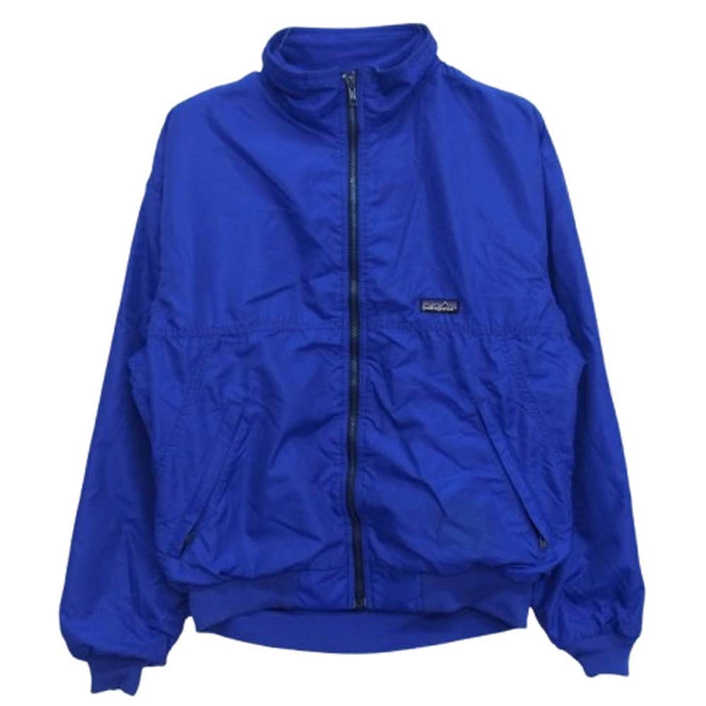 patagonia パタゴニア ジャケット 90s USA製 シェルド シンチラ ジャケット ブルー系 M【中古】