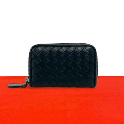 BOTTEGA VENETA ボッテガヴェネタ イントレチャート レザー コインケース ブラック
30870