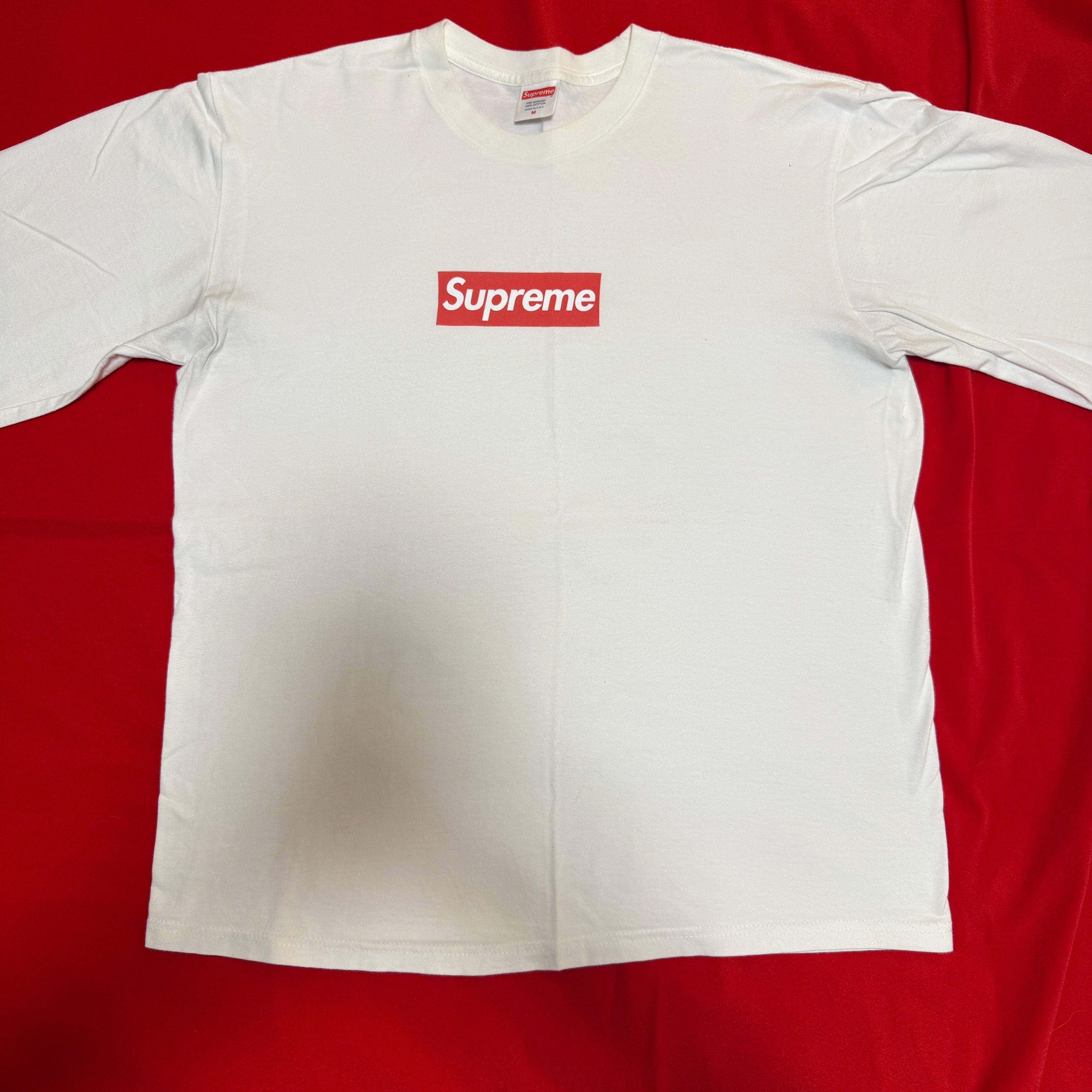 Supreme Box Logo L/S Tee "White"