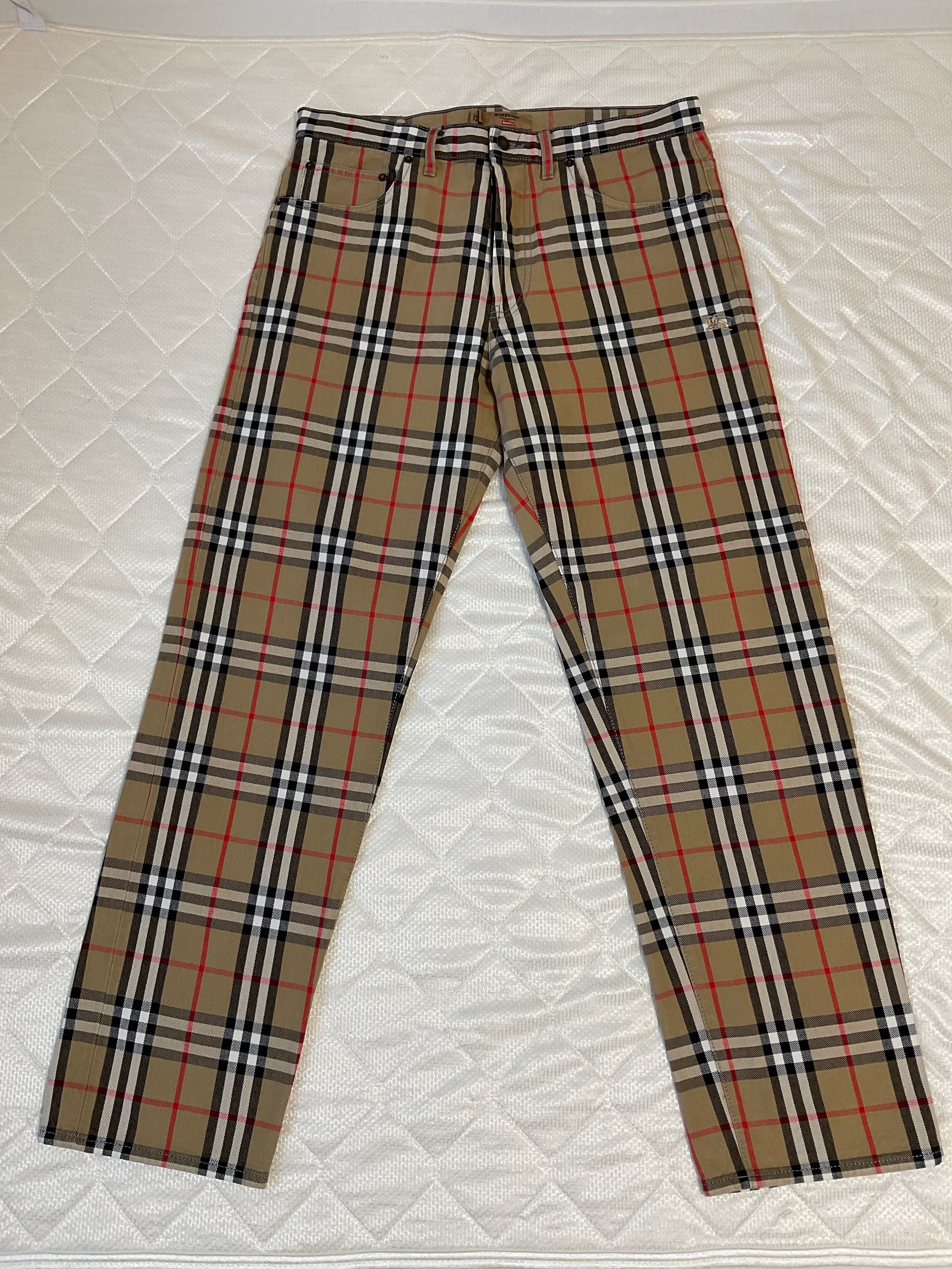 Supreme / Burberry Regular Jean "Beige"