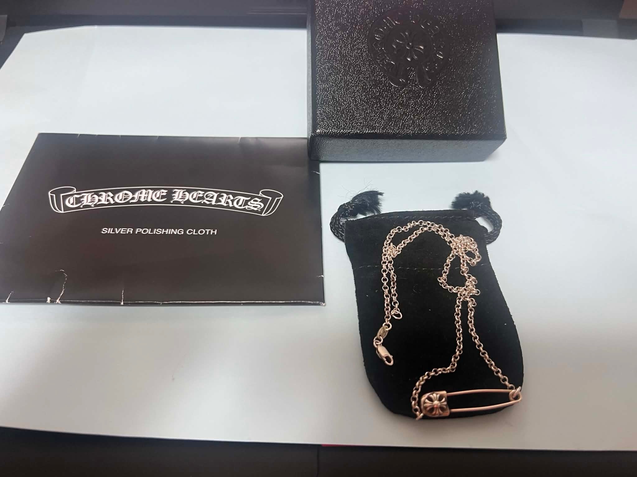 Chrome Hearts SAFETY PIN 1 DIA "Silver"