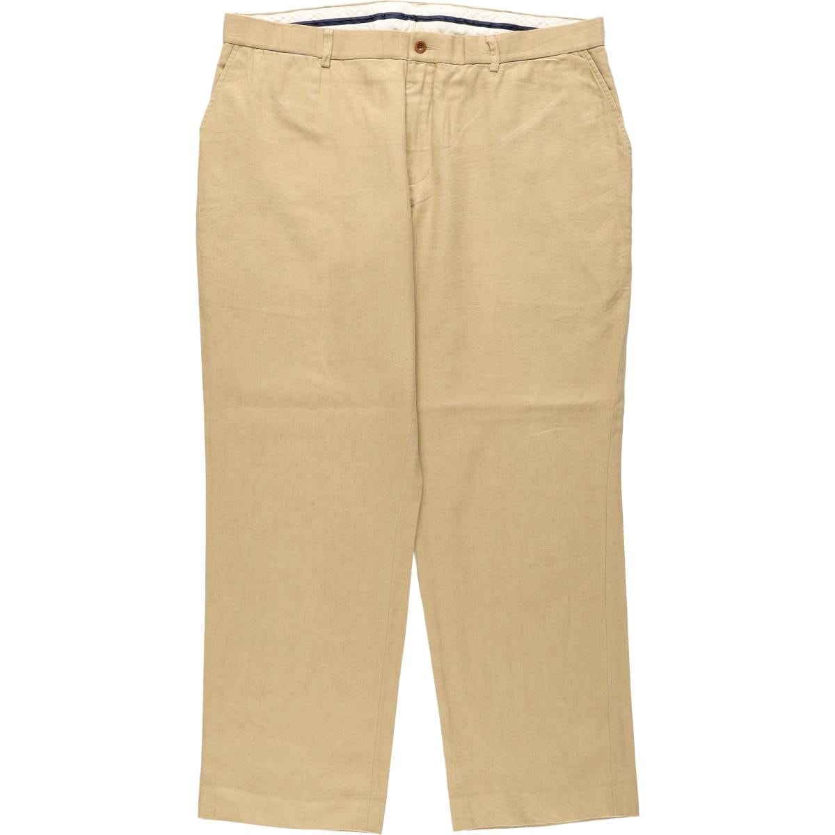 古着 ラルフローレン Ralph Lauren POLO by Ralph Lauren リネンパンツ スラックス メンズw39相当/eaa664531
