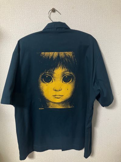 Supreme Margaret Keane Teardrop S/S Work Shirt "Light Navy"
