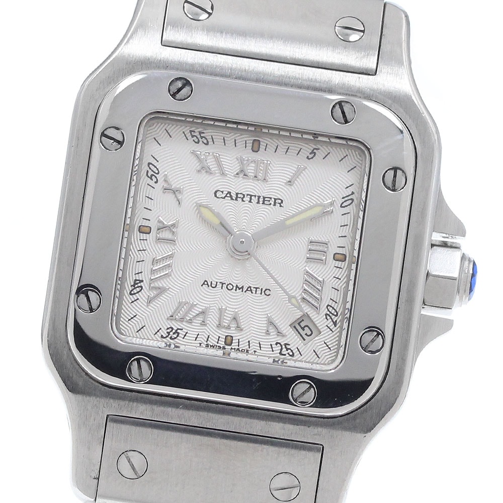 ☆良品 カルティエ サントスガルベSM W20044D6 レディース 【中古】