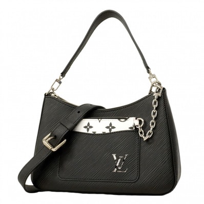 ★最終価格【6da0674】ルイヴィトン ハンドバッグ エピ モノグラム マレル M80689 ホワイト ノワール 2wayバッグ【中古】レディース