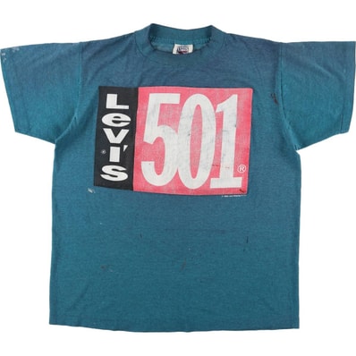 古着 90年代 リーバイス Levi's 半袖 プリントTシャツ USA製 メンズM相当 ヴィンテージ/eaa578633