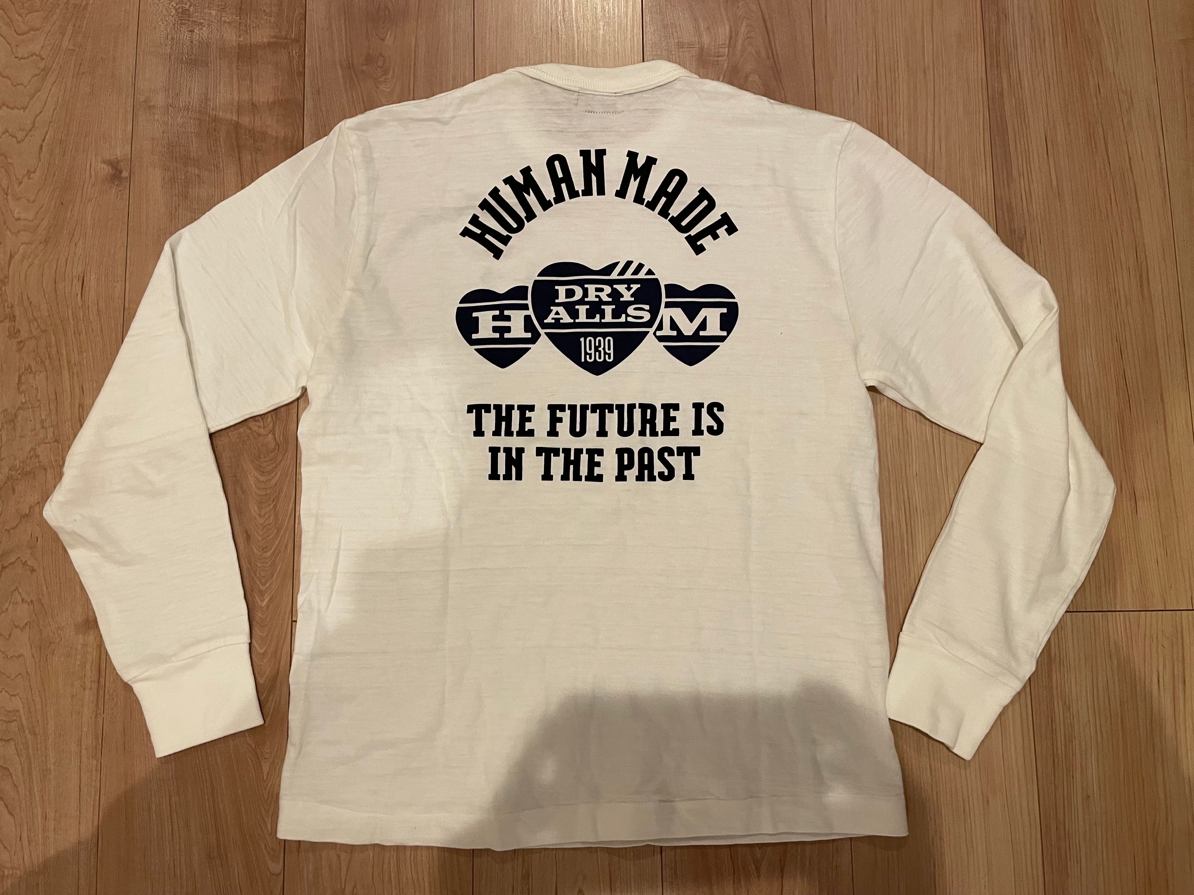 HUMAN MADE Graphic L/S T-Shirt "White"
