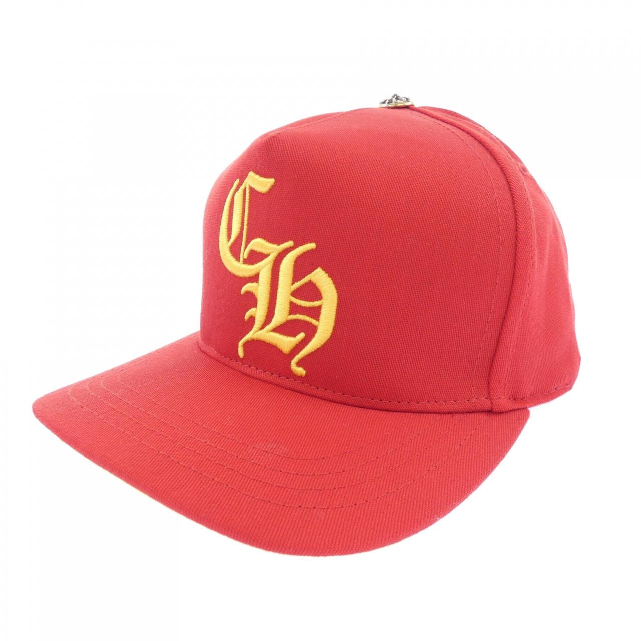 Chrome Hearts Baseball Cap 5 Panel CH "Red/Yellow"