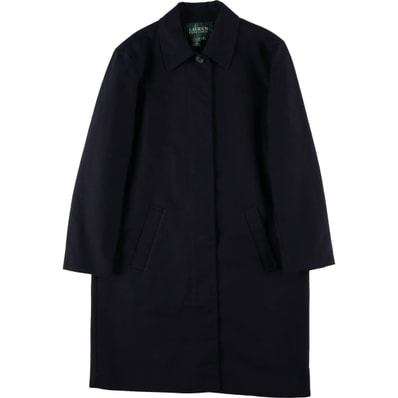 古着 ラルフローレン Ralph Lauren LAUREN ローレン ステンカラーコート バルマカーンコート レディースM相当/eaa585805