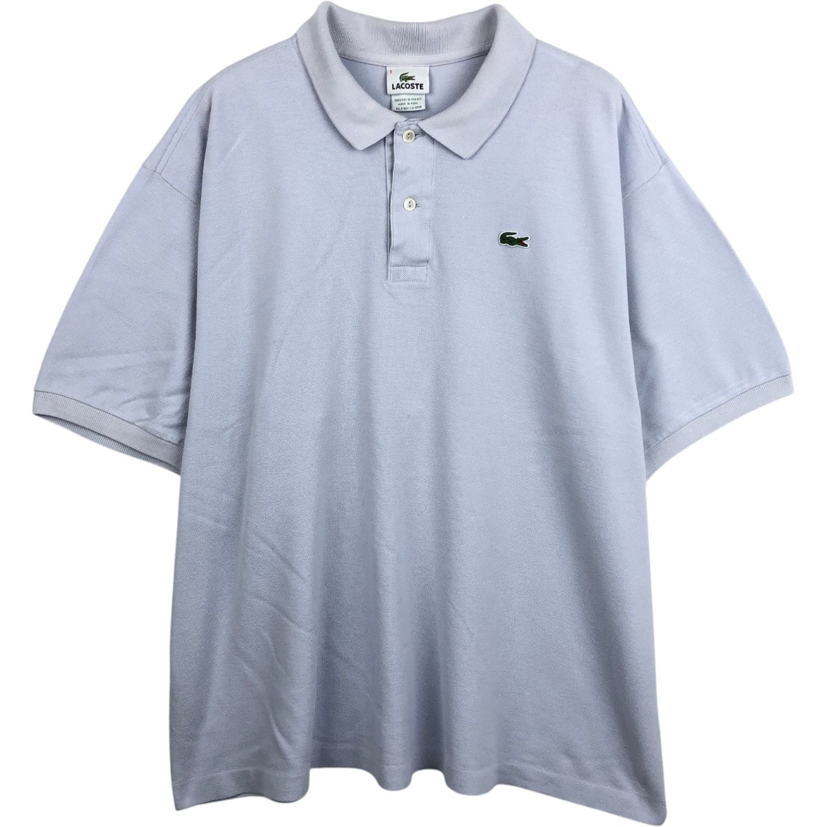 古着 ラコステ LACOSTE フランス企画 半袖 ポロシャツ 9 メンズXXXL相当/eaa657019