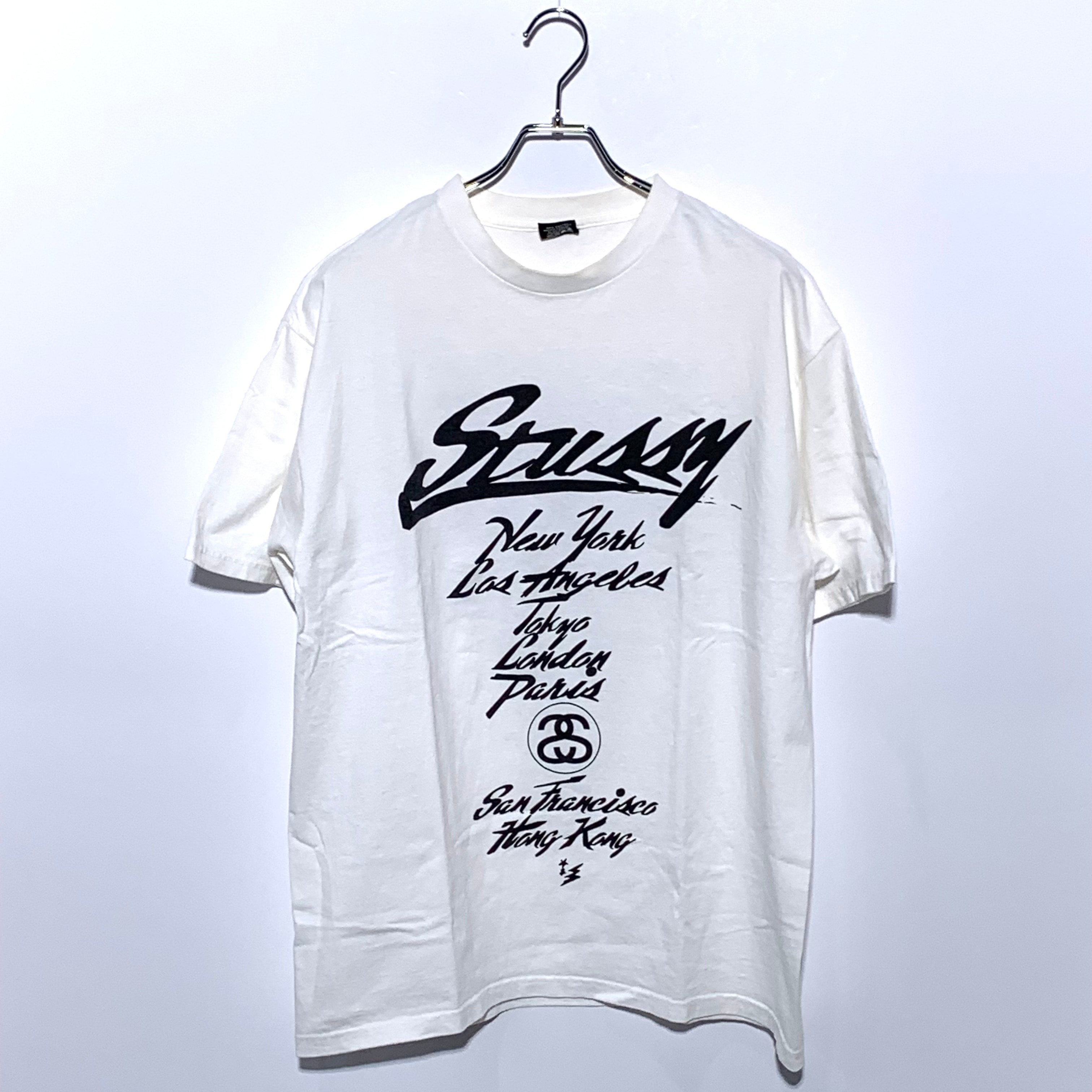 STUSSY×WTAPS World Tour Tee White