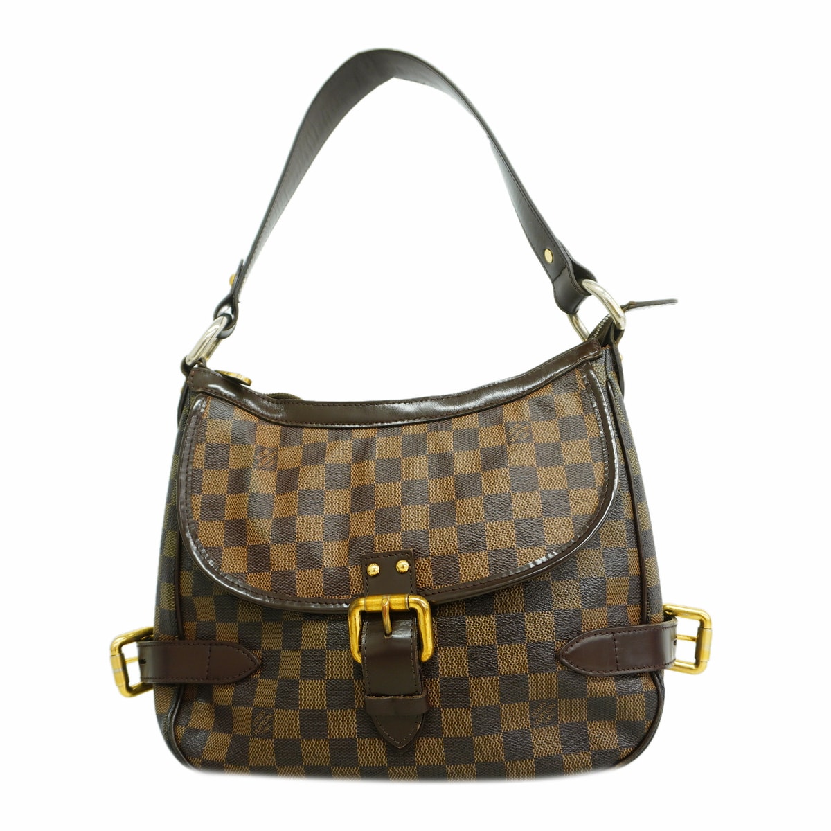 【6kd3983】ルイヴィトン ショルダーバッグ ダミエ ハイバリー N51200 エベヌ【中古】レディース