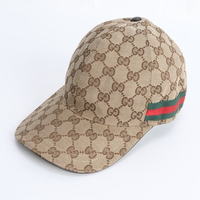 ■美品 グッチ GGキャンバス シェリー ライン