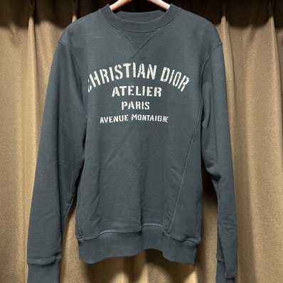 Dior HOMME Atelier Logo Sweatshirt "Navy"
