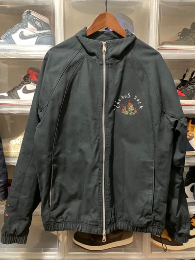 Travis Scott x Air Jordan Brand M J TS WVN JKT "Black"