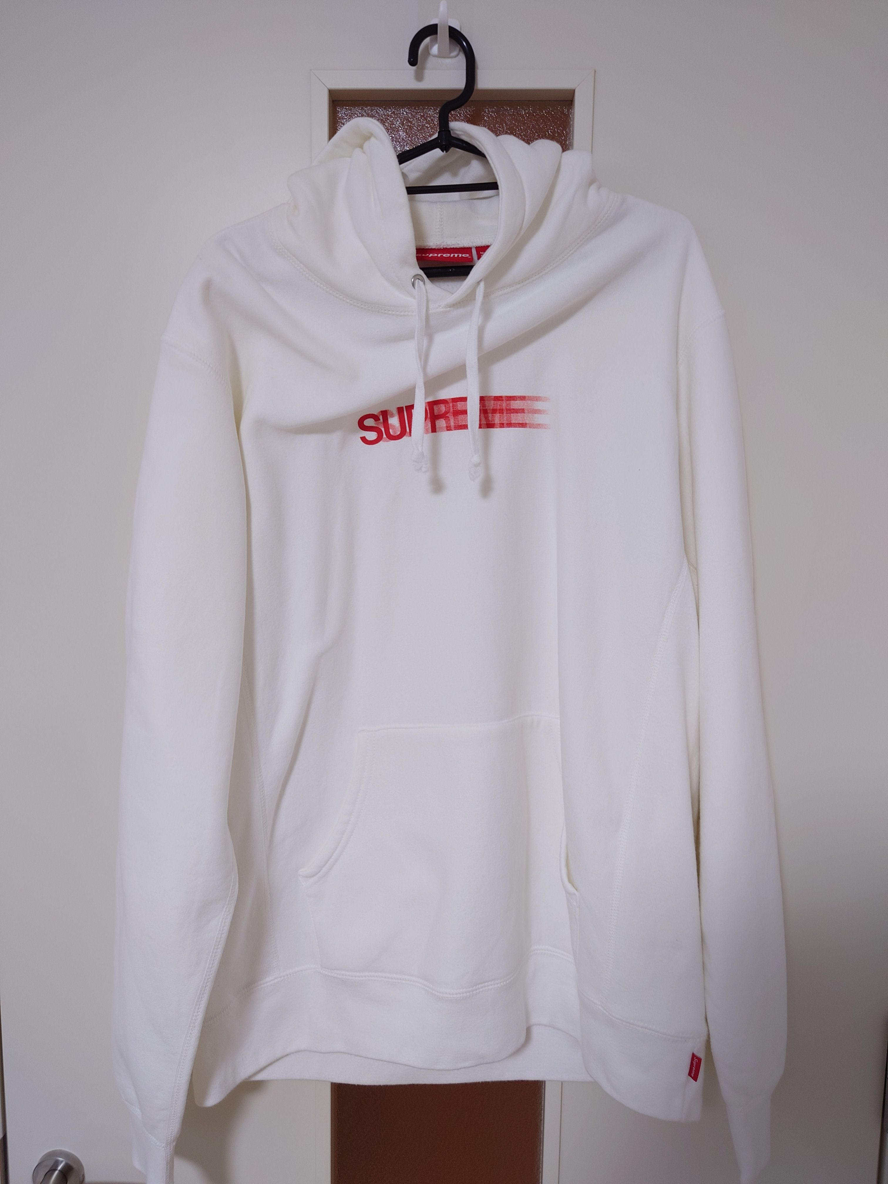 Supreme Motion Logo Hooded Sweatshirt "White" (20SS)
