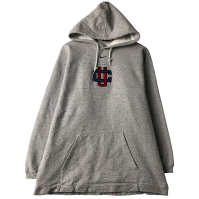 古着 90年代 ナイキ NIKE TEAM カレッジ スウェットプルオーバーパーカー USA製 メンズL相当/eaa606996