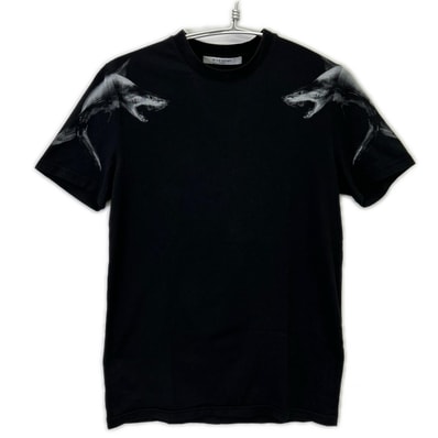 ジバンシィ 17F 7332 651 シャークプリントTシャツ XS