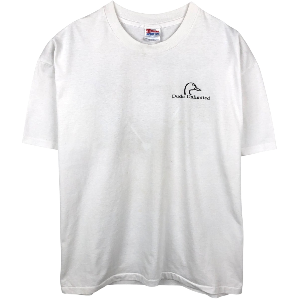 古着 90~00年代 ヘインズ Hanes HEAVYWEIGHT 50/50 鳥柄 アニマルTシャツ メンズXL相当/eaa648762