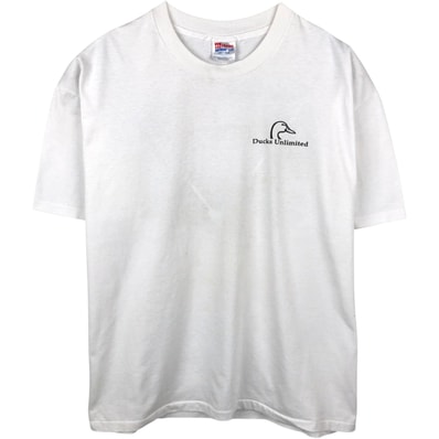 古着 90~00年代 ヘインズ Hanes HEAVYWEIGHT 50/50 鳥柄 アニマルTシャツ メンズXL相当/eaa648762