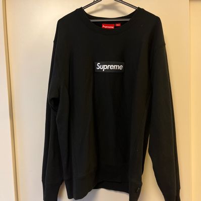 Supreme Box Logo Crewneck Sweatshirt "Black" (18FW)