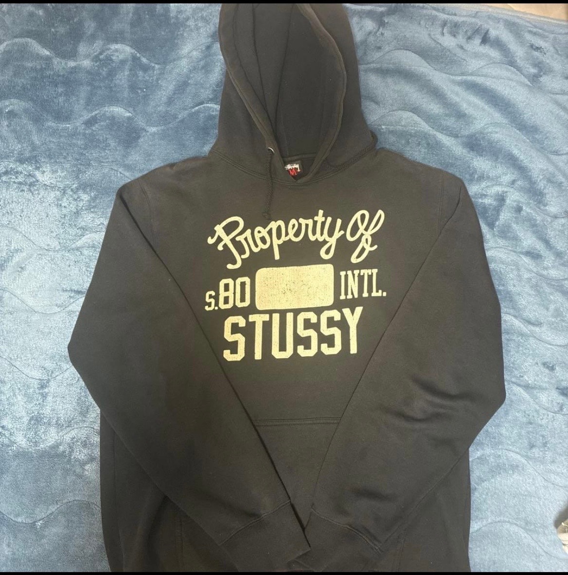 【極美品】STUSSY ステューシー Property Of パーカーMサイ