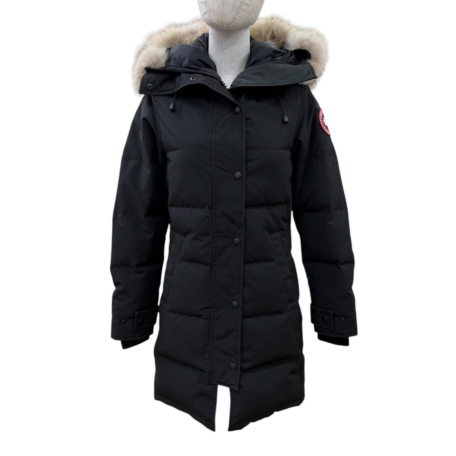 良品 カナダグース ダウンコート MACKENZIE ブラック 2302JL